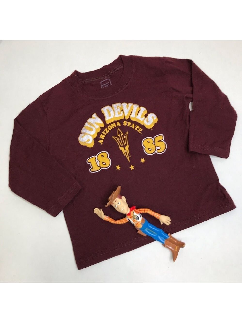 Arizona State University ASU Sun Devil Tee Shirt 3T